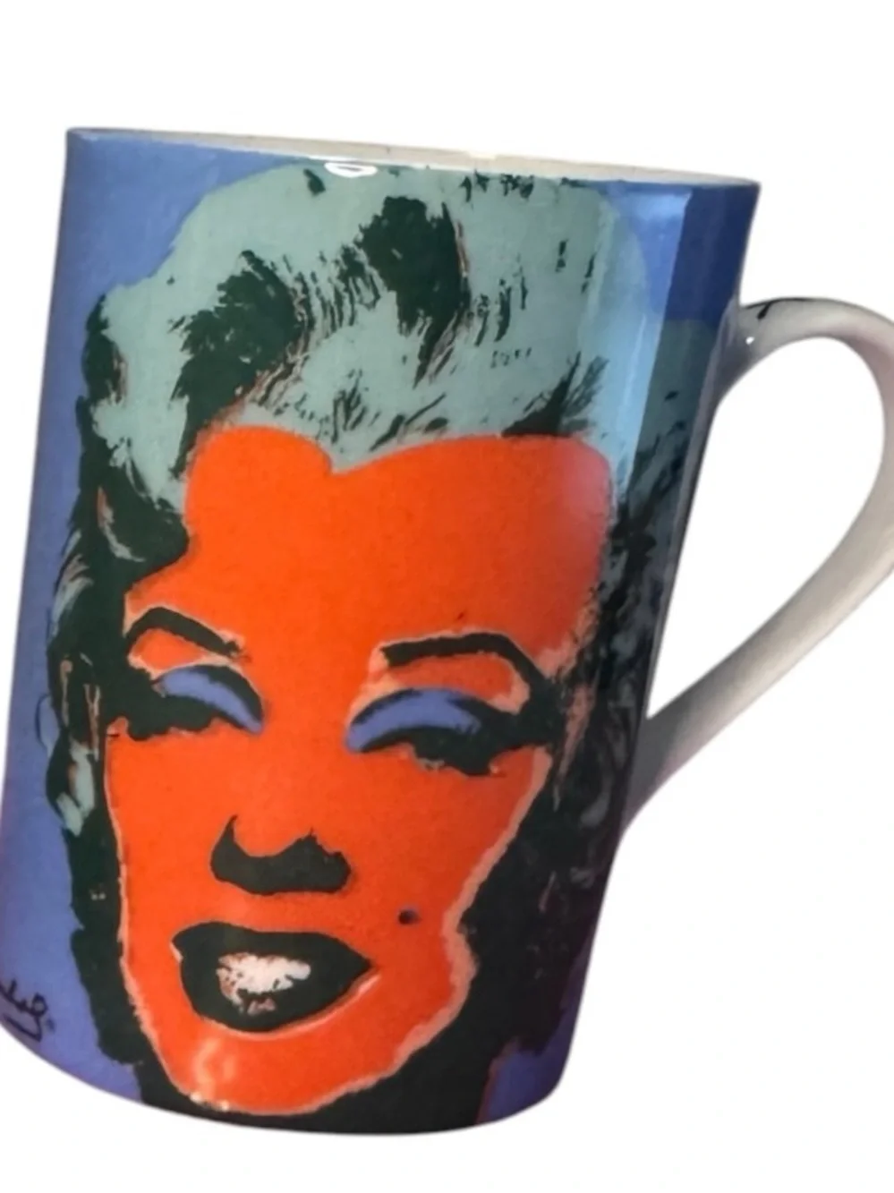 Andy Warhol Marilyn Monroe Pop Art Mug Set, originally released 1997 Block China